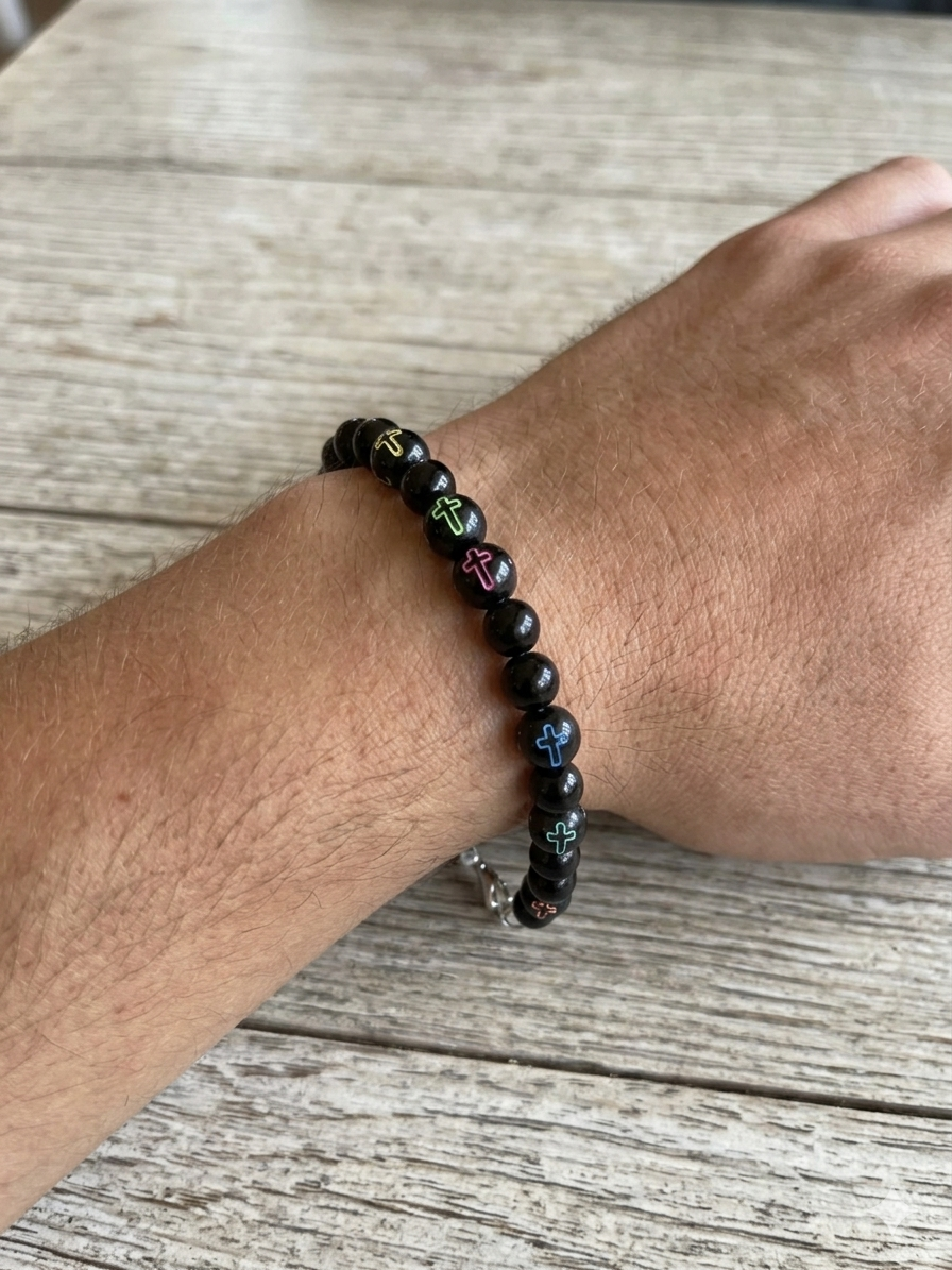 Pulsera cruces